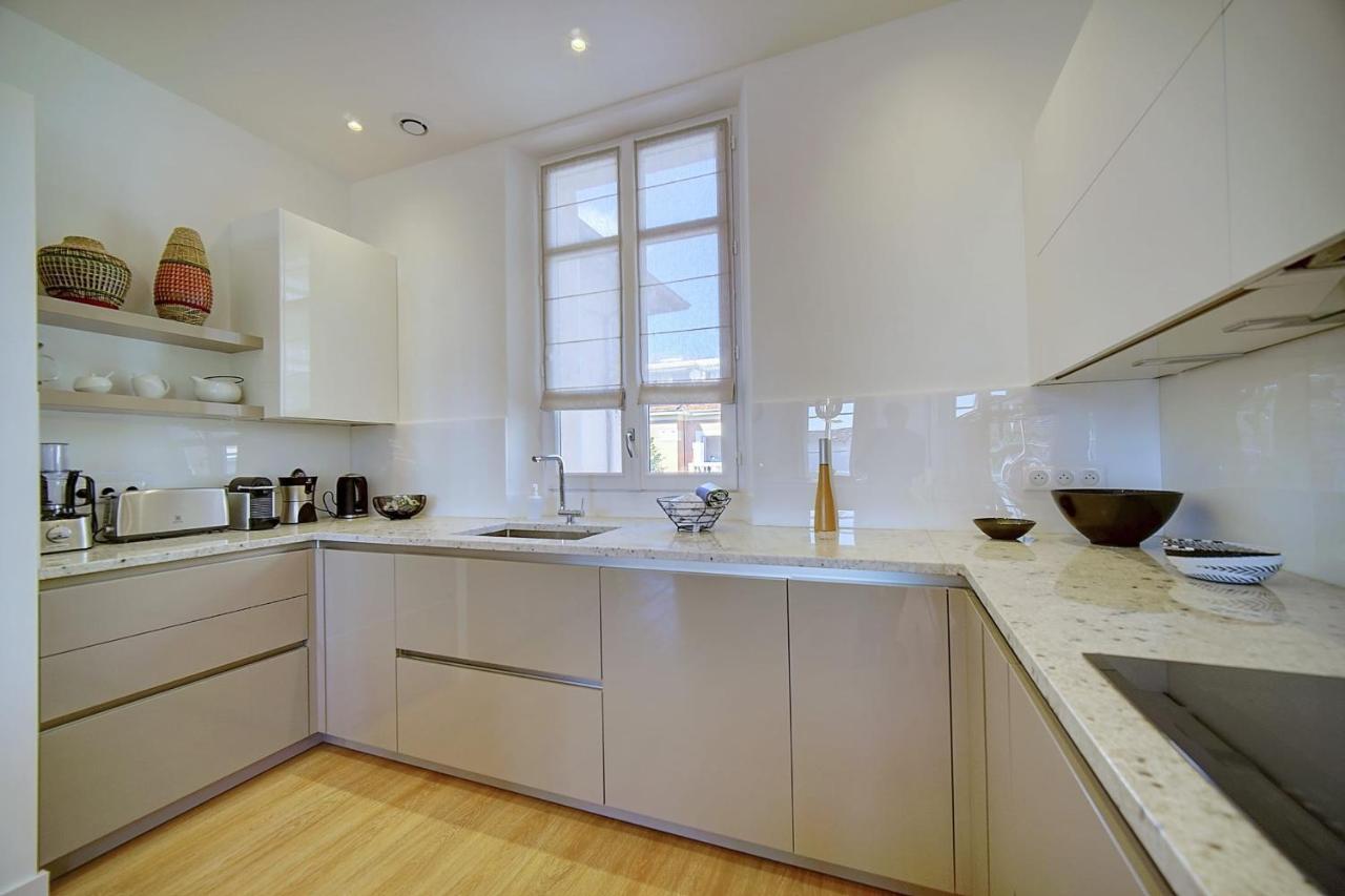 Immogroom - Magnificent 180M Duplex Apartment - Parking - Air Conditioning Cannes Exterior foto