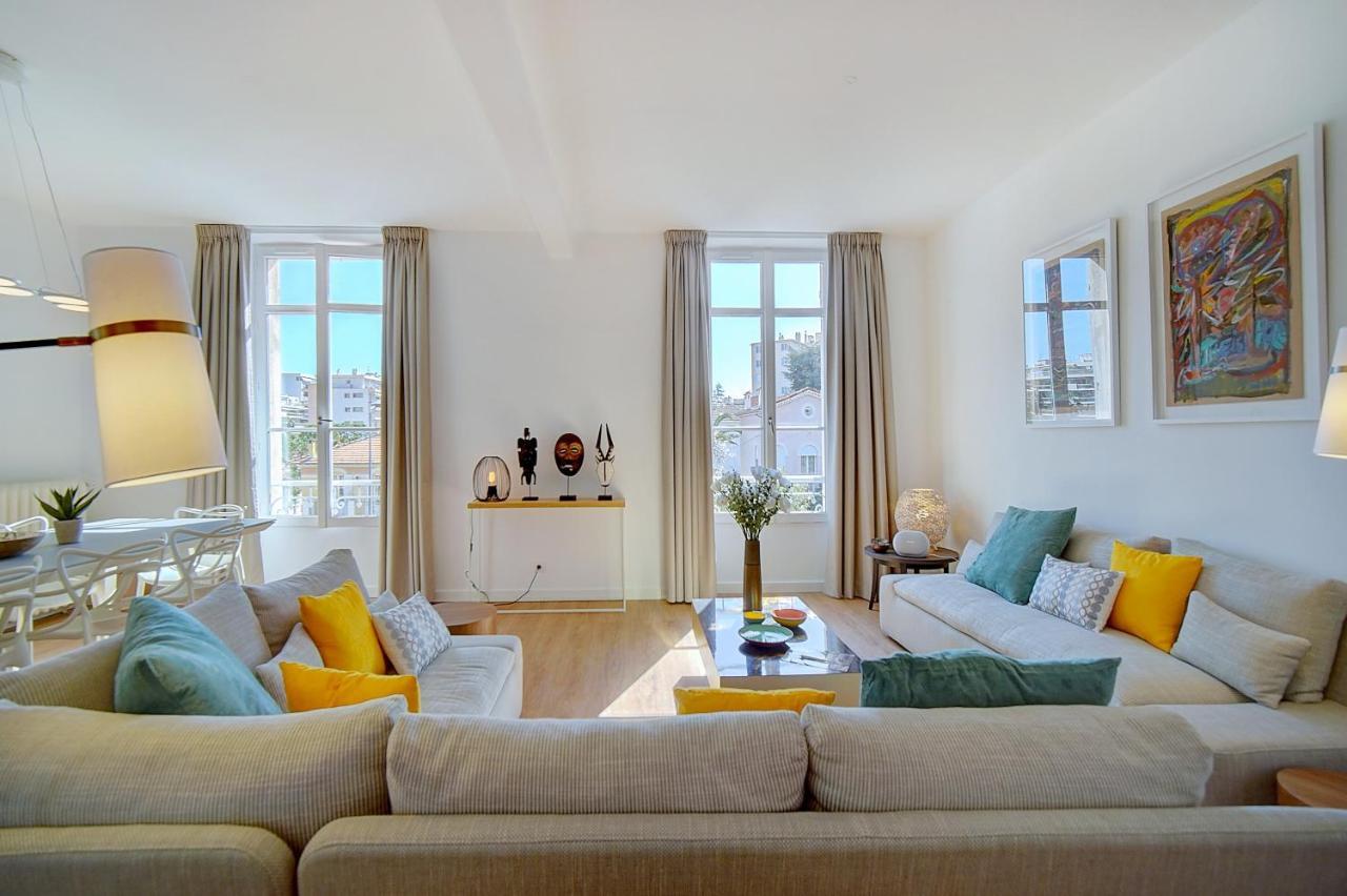 Immogroom - Magnificent 180M Duplex Apartment - Parking - Air Conditioning Cannes Exterior foto
