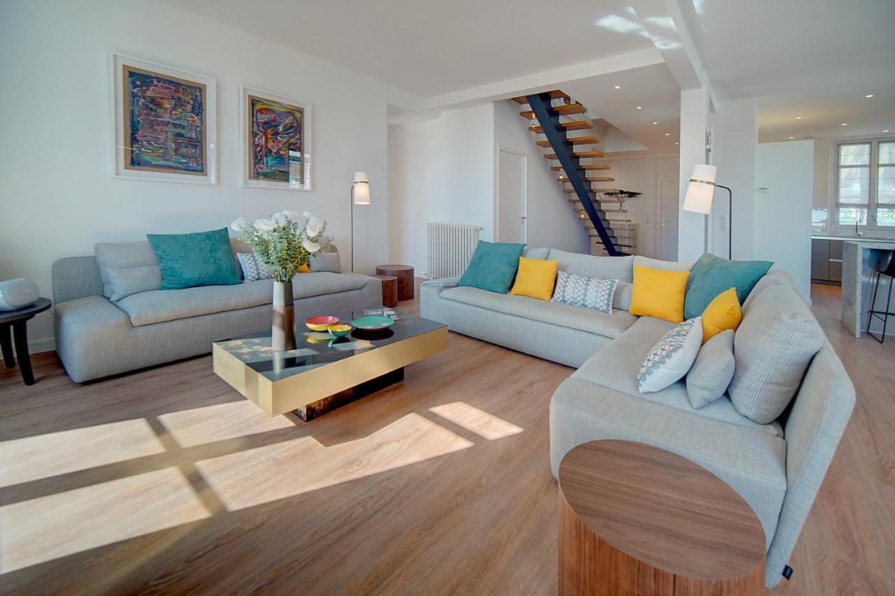 Immogroom - Magnificent 180M Duplex Apartment - Parking - Air Conditioning Cannes Exterior foto